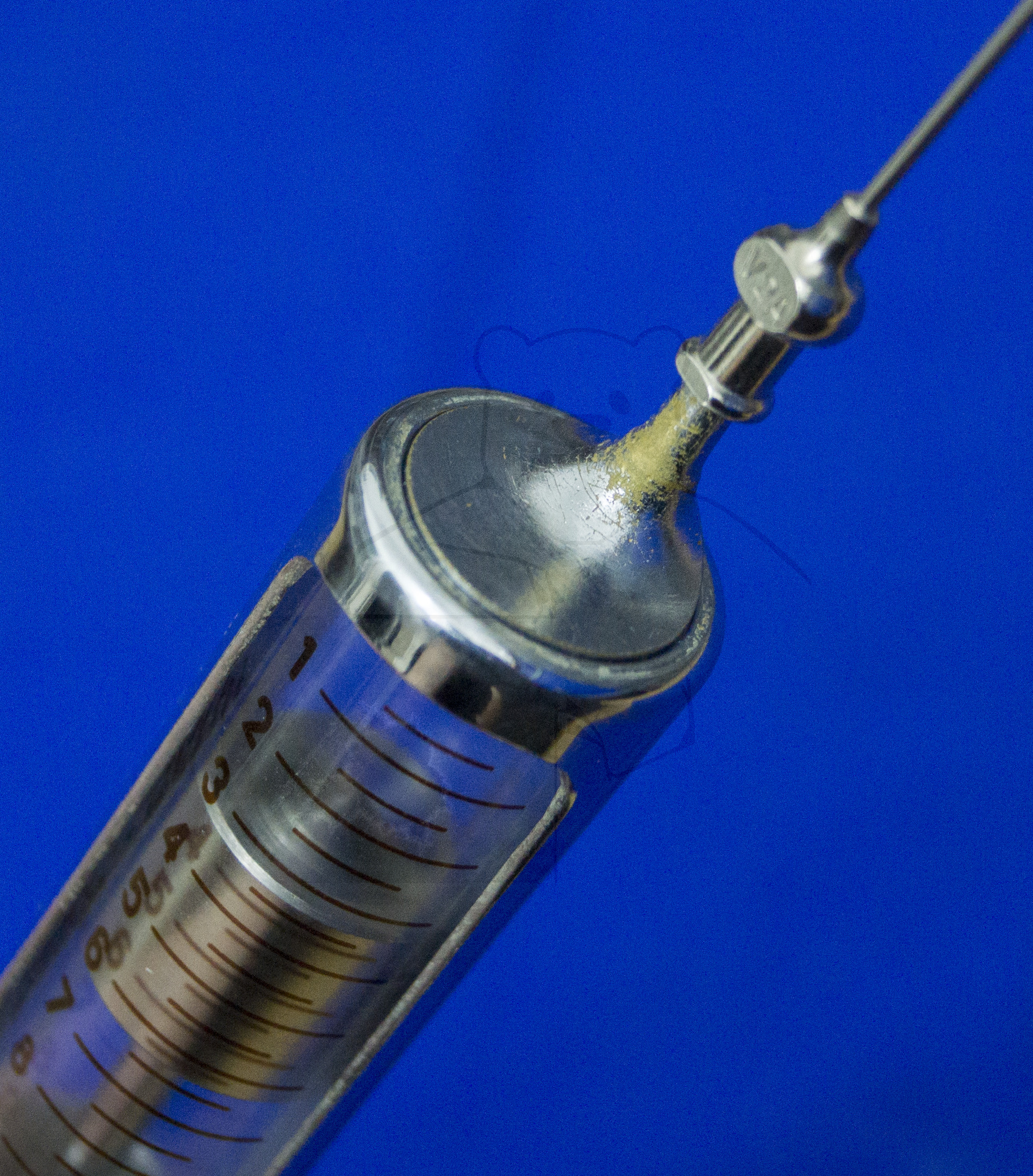 "Ultra Asept" von Henke-Sass, 10ml Volumen Blutabnahme und intravenöse Injektionen, Detailaufnahme Ansatz